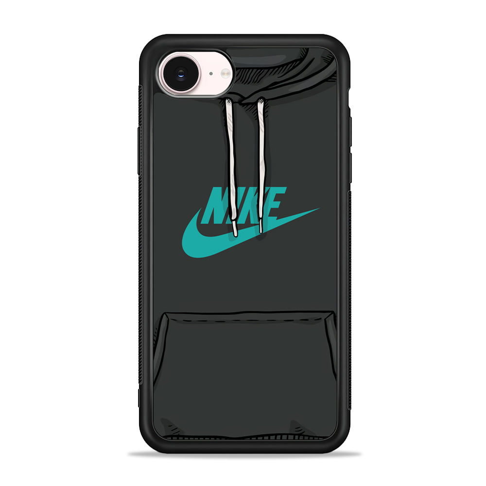 Nike Grey Hoodie iPhone 17e Case - Silicone Case