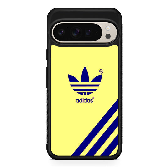 Adidas Yellow Dusk Google Pixel 9 Pro Case | Slim Protective Cover