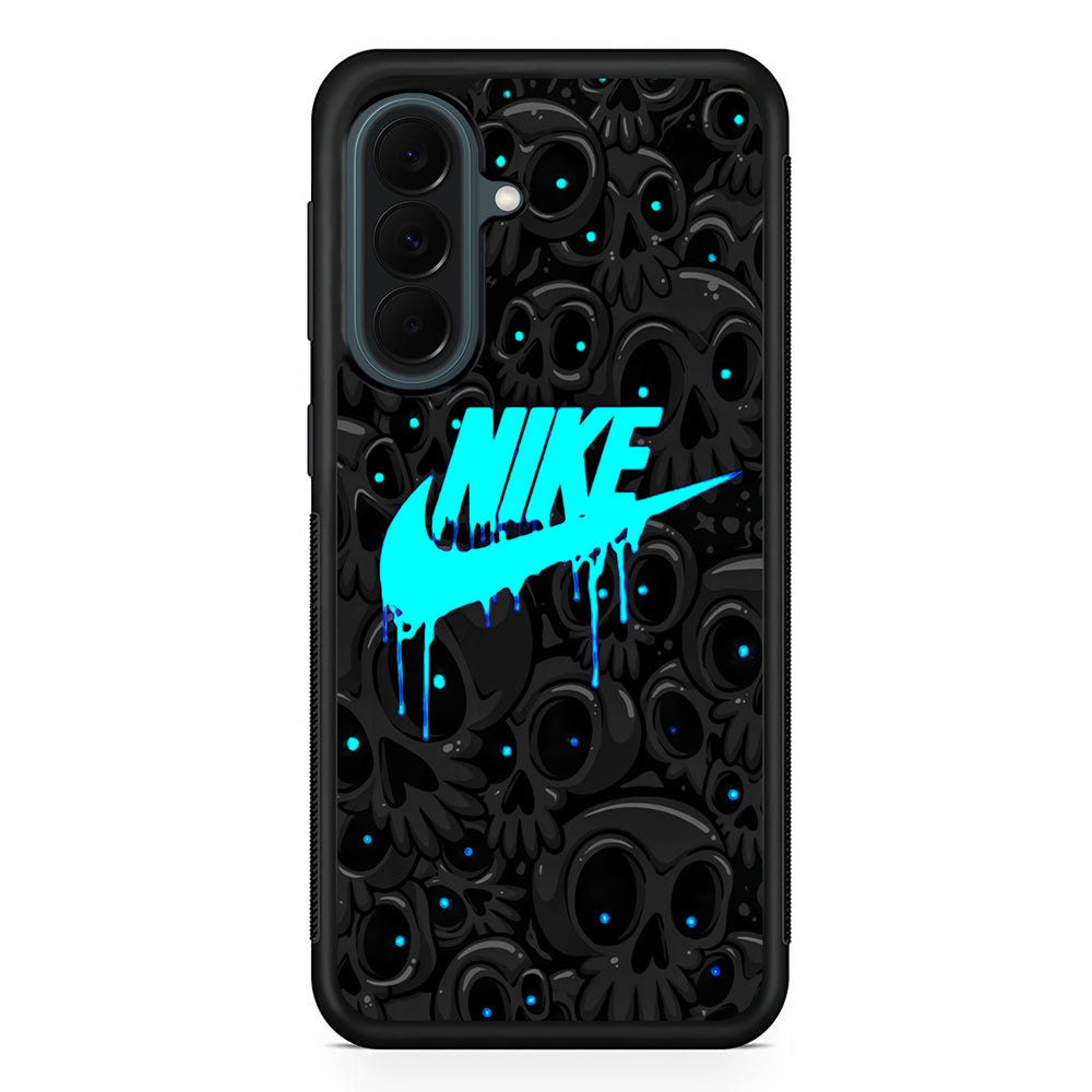 Nike Skull Light Logo Samsung Galaxy A37 Case | Samsung Galaxy A37 Rubber Phone Case