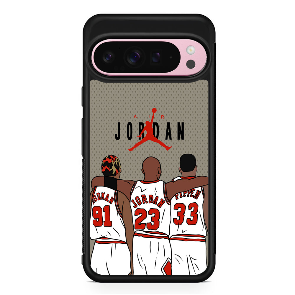 Air Jordan Story of Comrade Google Pixel 9 Pro XL Case | Protective Cover