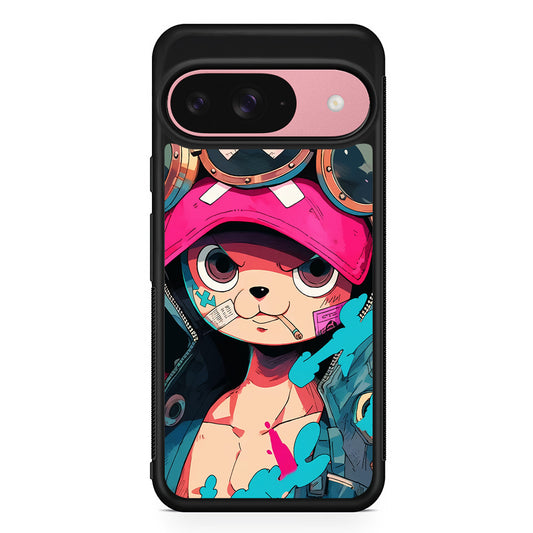 One Piece Bad Chopper Google Pixel 9 Case | Google Pixel 9 Protective Rubber Case