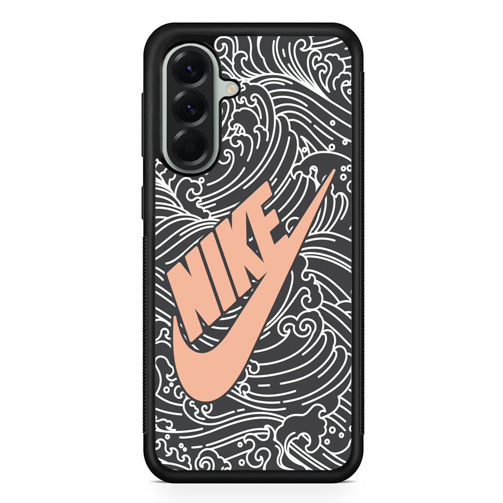 Nike Wave Pattern Samsung Galaxy A56 Case | Durable Samsung Galaxy A56 Cover
