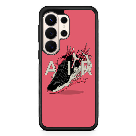 Air Jordan Paint Of Shoes Art Samsung Galaxy S26 Ultra Case | Durable Samsung Galaxy S26 Ultra Phone Case