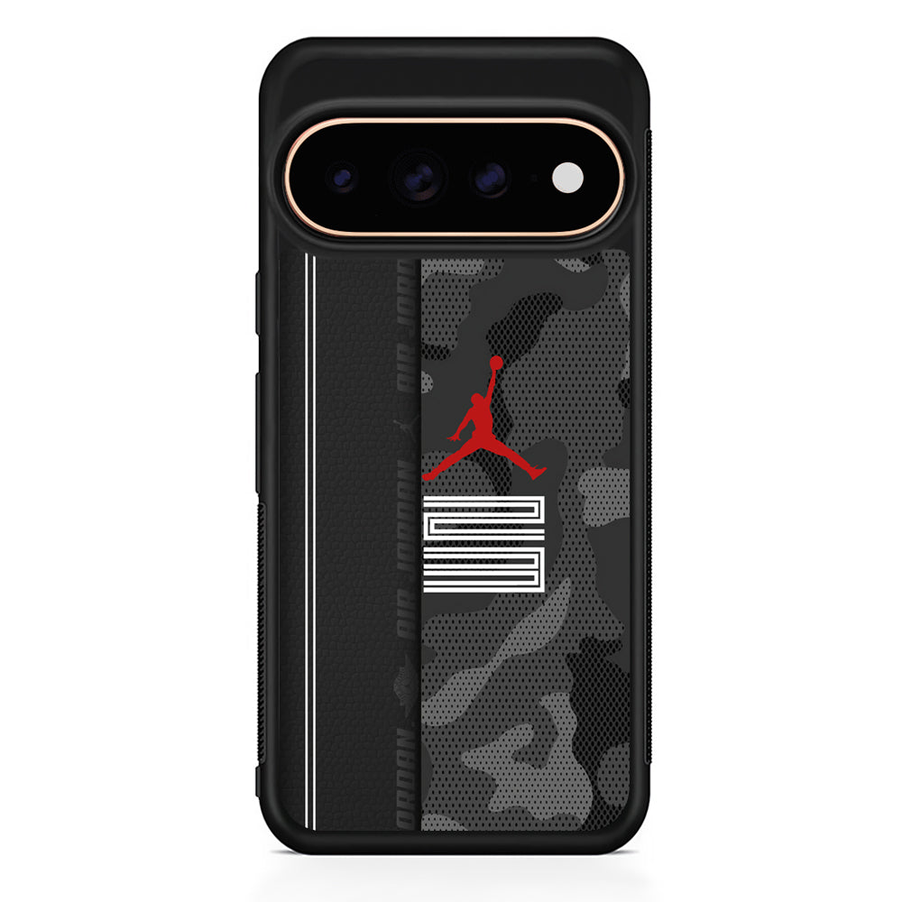 Air Jordan Emblem on Leather Google Pixel 11 Pro Case - Stylish Protective Phone Case