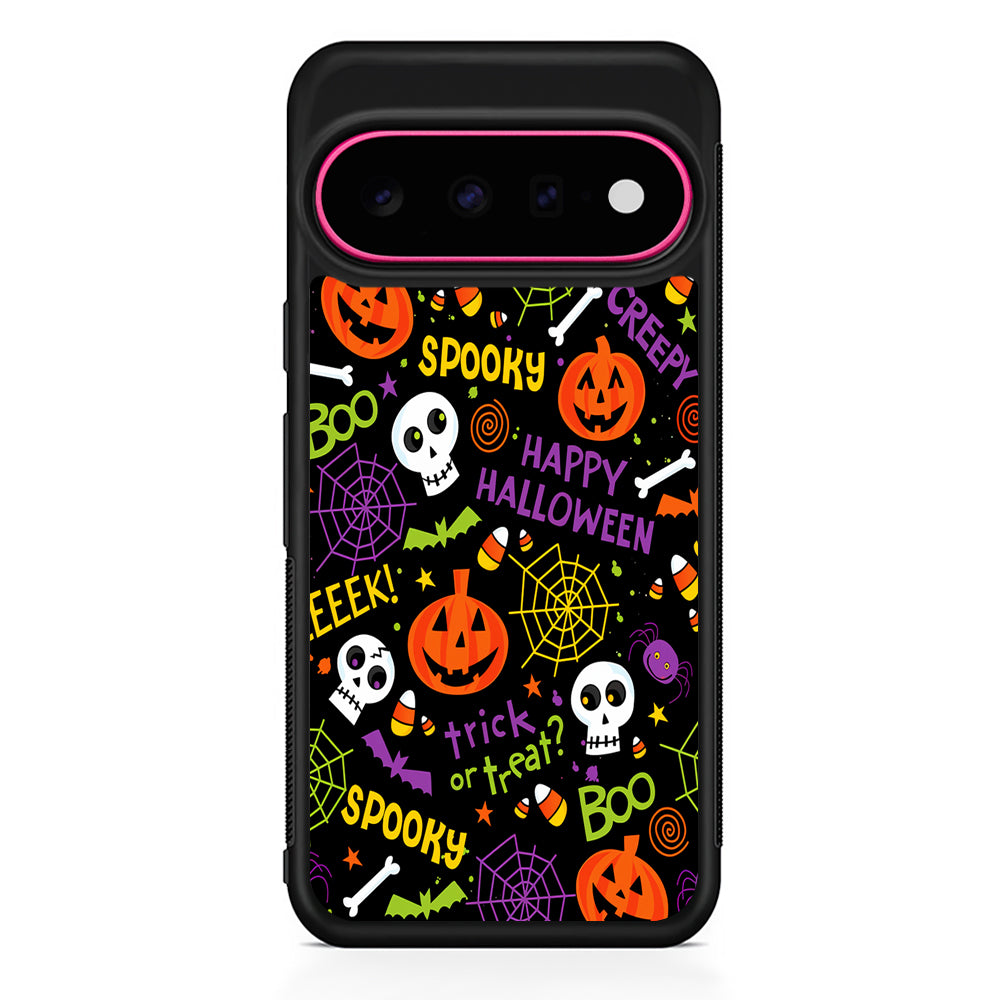 Happy Halloween Spooky Google Pixel 11 Case | Slim Shockproof Cover