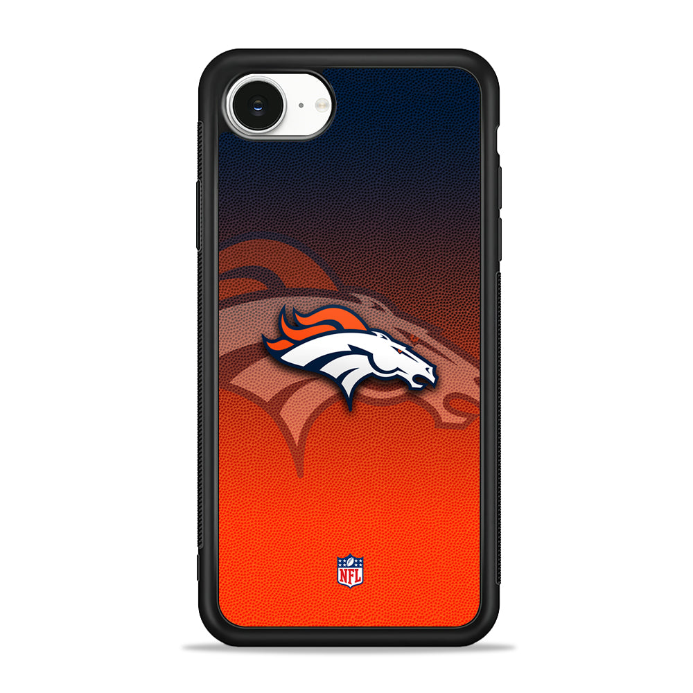 NFL Denver Broncos Gradation Color iPhone 16e Case | Protective Phone Cover