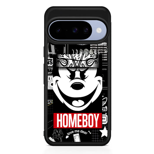 Mickey Mouse Homeboy Google Pixel 10 Case | Google Pixel 10 Rubber Protective Case