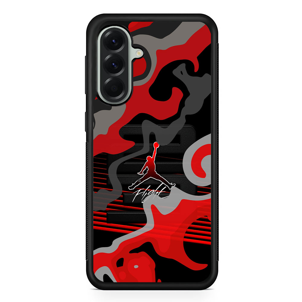 Air Jordan Outlook from The Hole Samsung Galaxy A56 Case | Samsung Galaxy A56 Rubber Protective Case