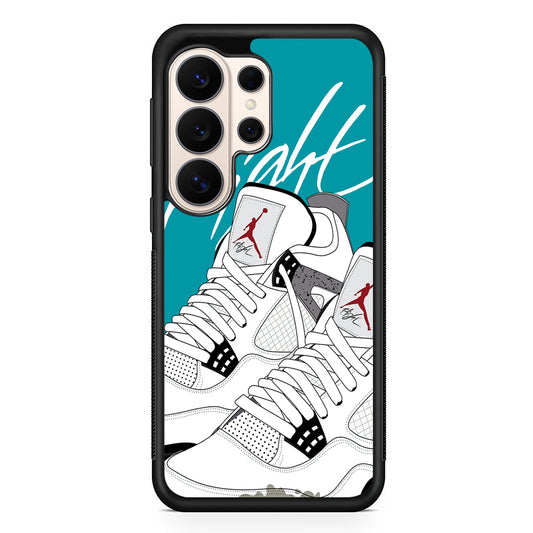 Air Jordan The White Shoes Samsung Galaxy S26 Ultra Case | Durable Samsung Galaxy S26 Ultra Phone Case
