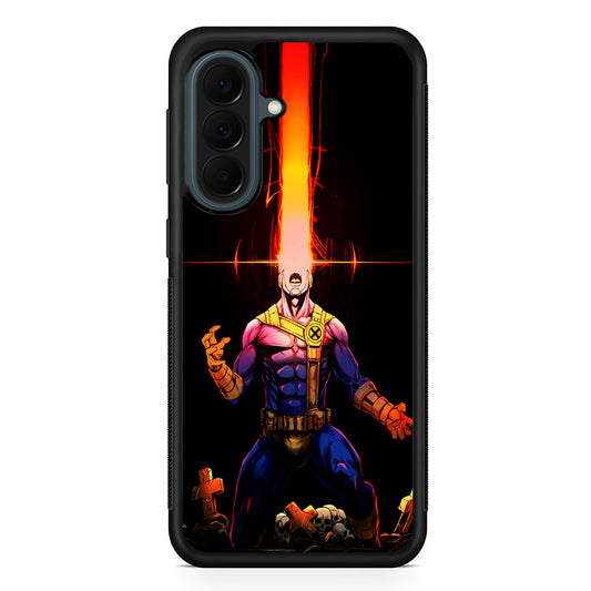 X-Men Cyclops Angry Samsung Galaxy A37 Case | Samsung Galaxy A37 Rubber Phone Case