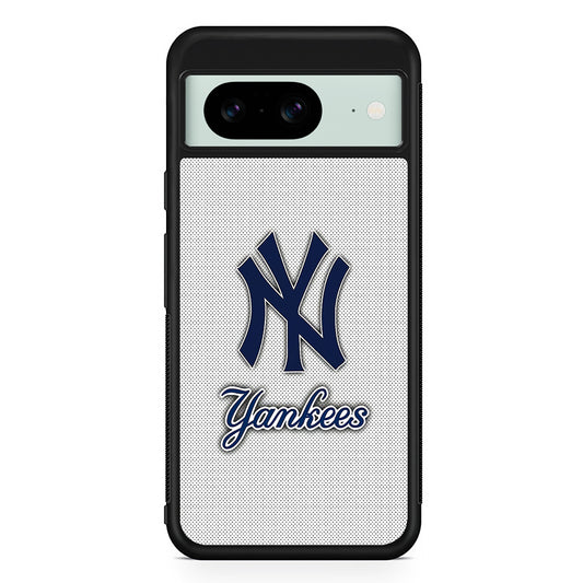MLB New York Yankees Team Google Pixel 8 Case | Durable Protective Cover for Google Pixel 8