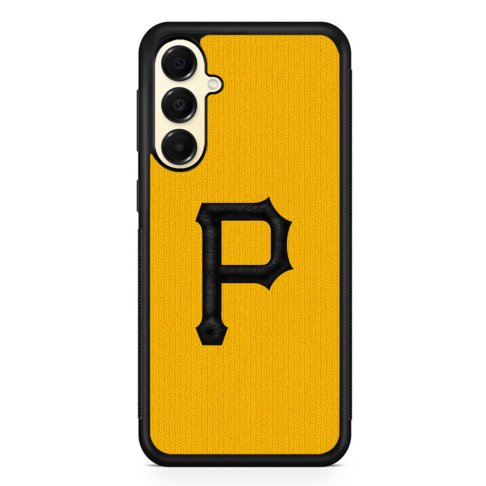 MLB Pittsburgh Pirates Pattern Samsung Galaxy A16 Case | Slim Rubber Samsung Galaxy A16 Case