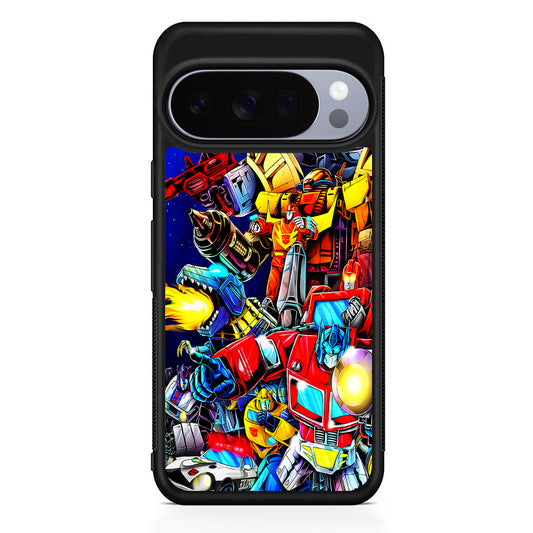 Autobot From Transformers Google Pixel 10 Pro Case | Slim Google Pixel 10 Pro Rubber Case