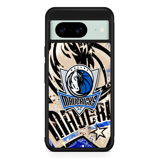 NBA Dallas Mavericks Logo Google Pixel 8 Case | Durable Protective Cover for Google Pixel 8