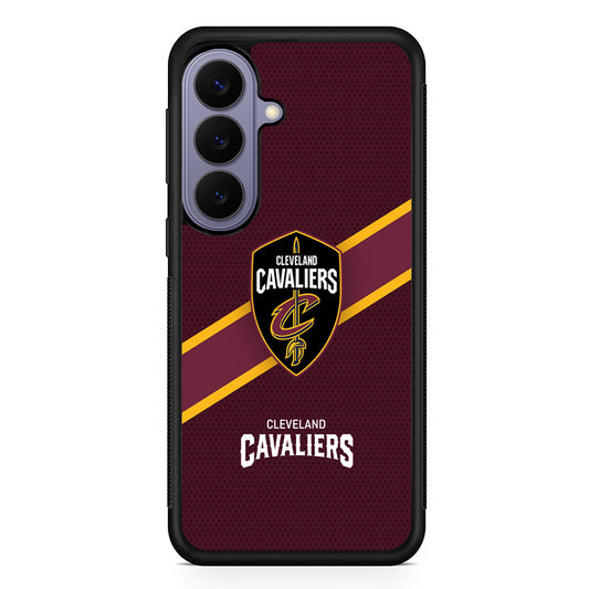 NBA Cleveland Cavaliers Logo Samsung Galaxy S26 Case | Durable Rubber Case for Samsung Galaxy S26