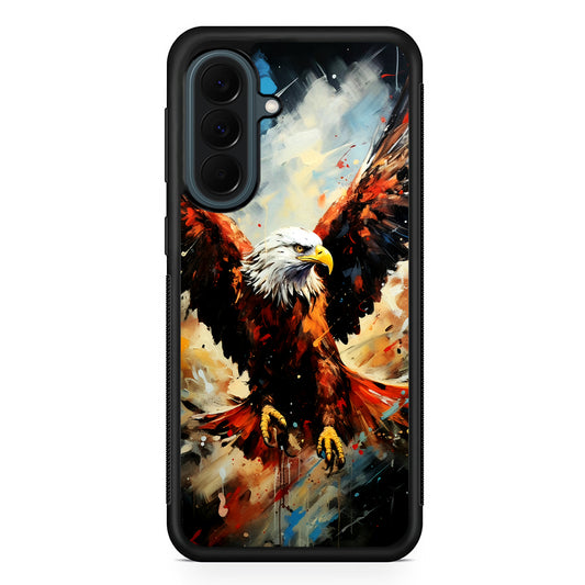 Eagle Flying In The Sky Samsung Galaxy A37 Case | Samsung Galaxy A37 Rubber Phone Case