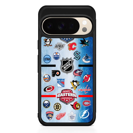 All NHL Teams Logo Google Pixel 10 Pro XL Case | Slim Google Pixel 10 Pro XL Protective Case