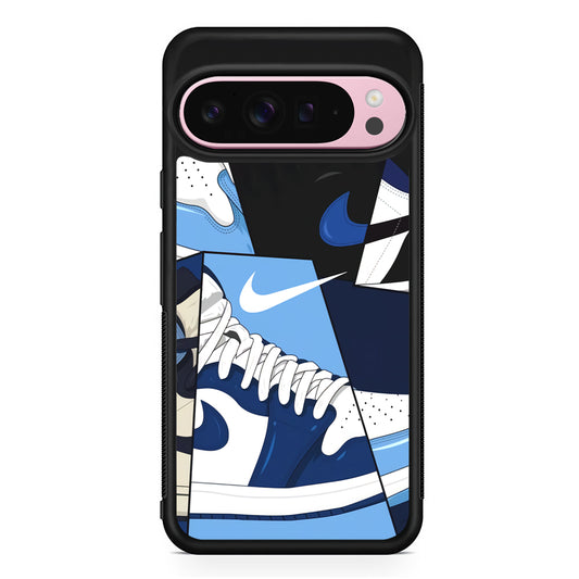 Nike Shoes Sea Color Google Pixel 9 Pro XL Case | Protective Cover