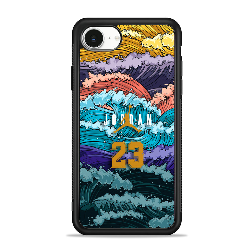 Air Jordan Wave of Struggle iPhone 16e Case - Slim Silicone Case