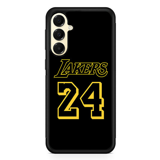 Kobe Bryant Lakers 24 Samsung Galaxy A16 Case | Slim Rubber Samsung Galaxy A16 Case