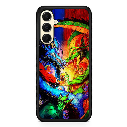 Kaido VS Shenron Crossover Samsung Galaxy A16 Case | Slim Rubber Samsung Galaxy A16 Case