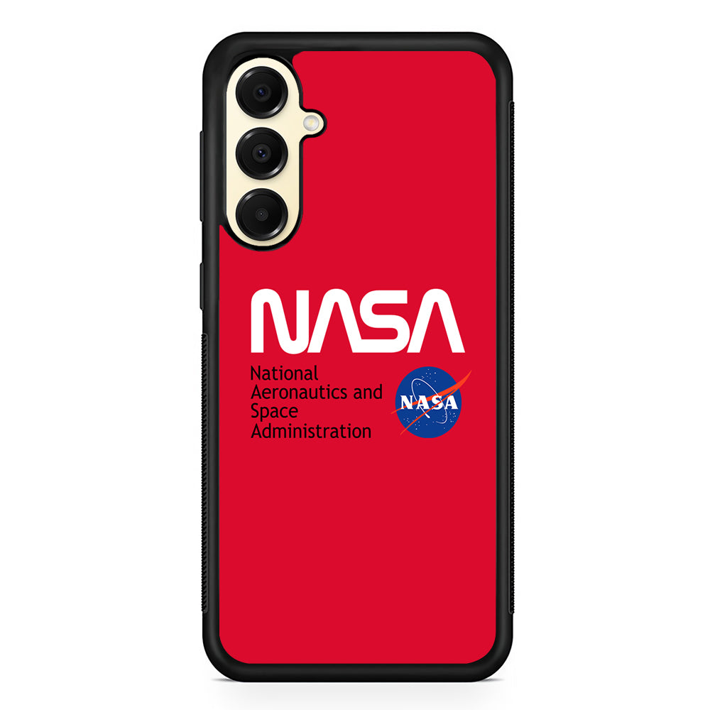 Nasa Red Authentic Samsung Galaxy A16 Case | Slim Rubber Case for Samsung Galaxy A16