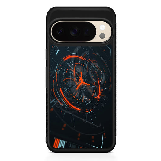 Air Jordan Rising The Digital Circle Google Pixel 10 Pro XL Case | Slim Google Pixel 10 Pro XL Protective Case
