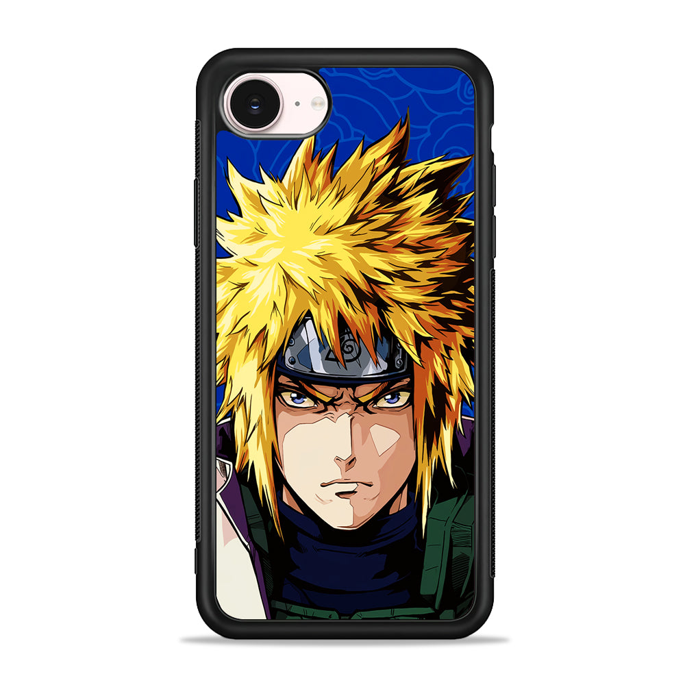 Naruto Minato Namikaze Angry iPhone 17e Case - Silicone Case