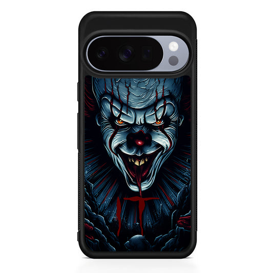 IT Clown Scary Face Google Pixel 10 Pro Case | Slim Google Pixel 10 Pro Rubber Case