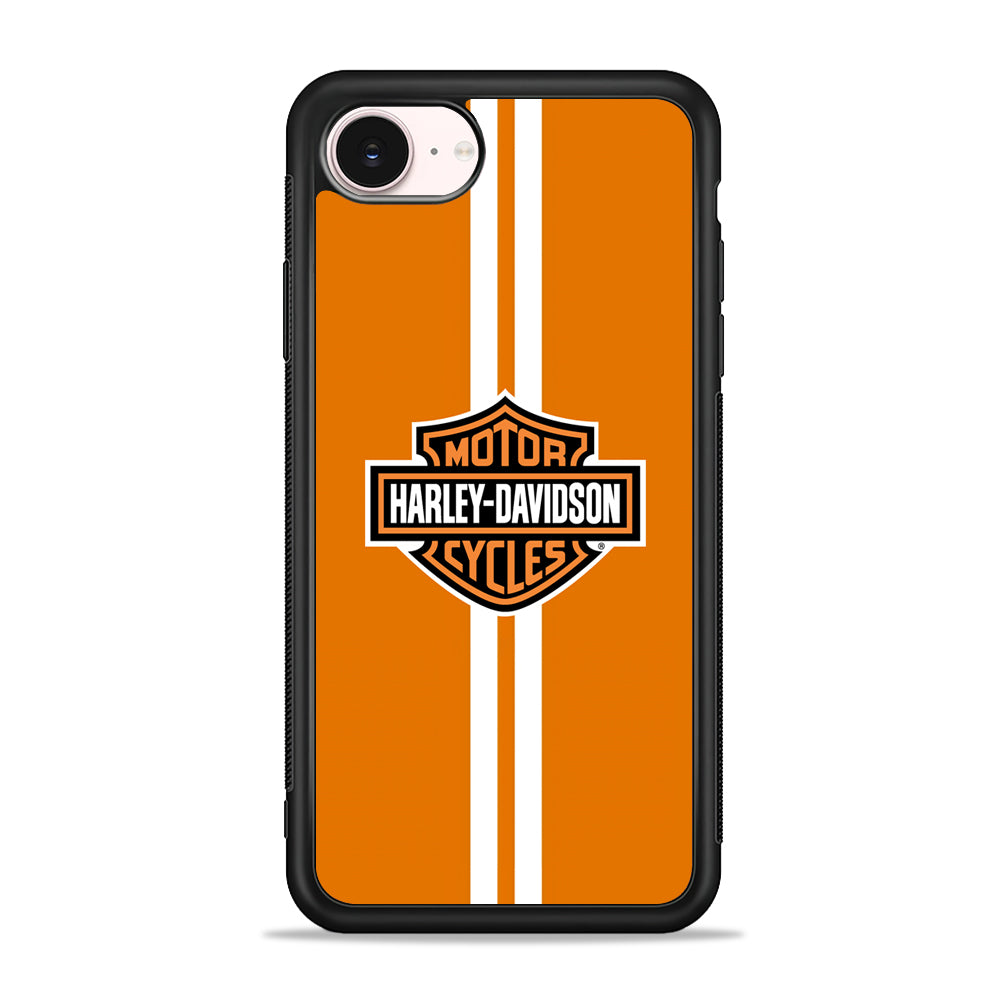 Harley Davidson Orange Touch iPhone 17e Case - Silicone Case