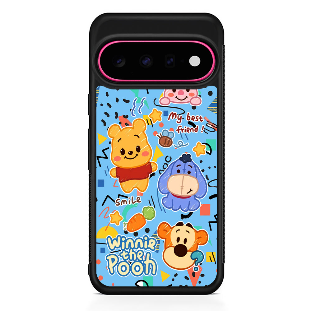 Winnie The Pooh The Best Friend Google Pixel 11 Case | Slim Shockproof Cover