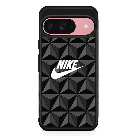 Nike Triangle Shape Of Grey Google Pixel 9 Case | Durable Google Pixel 9 Cover