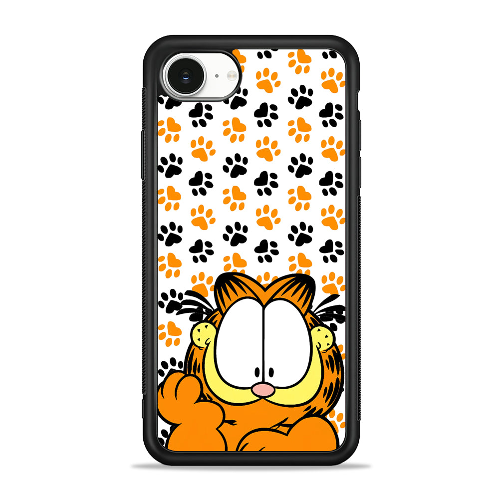 Garfield And His Footprints iPhone 16e Case | Protective Phone Cover