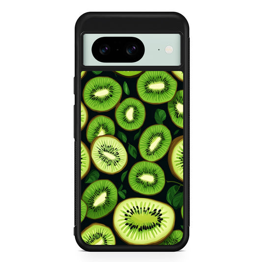 Fresh Organic Kiwi Fruit Google Pixel 8 Case | Durable Protective Cover for Google Pixel 8