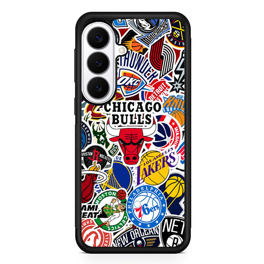 Collection of NBA Club logos Samsung Galaxy S26 Plus Case | Slim Protective Cover for Samsung Galaxy S26 Plus