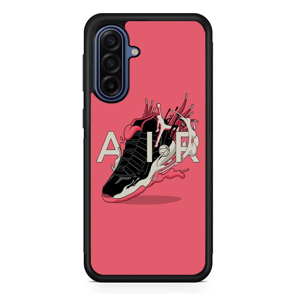 Air Jordan Paint Of Shoes Art Samsung Galaxy A17 Case | Durable Samsung Galaxy A17 Cover
