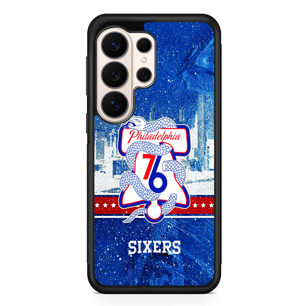 NBA Philadelphia 76ers Sixers Samsung Galaxy S26 Ultra Case | Slim Protective Case for Samsung Galaxy S26 Ultra