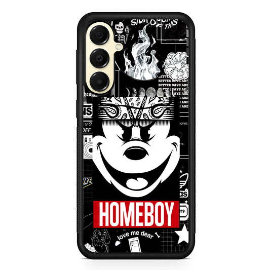 Mickey Mouse Homeboy Samsung Galaxy A16 Case | Slim Rubber Samsung Galaxy A16 Case