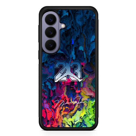 Air Jordan Colorful Exposure Cave Samsung Galaxy S26 Case | Slim Protective Rubber Case for Samsung S26