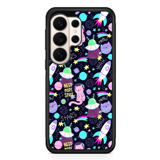 Astronauts Rockets Cat Samsung Galaxy S26 Ultra Case | Slim Protective Case for Samsung Galaxy S26 Ultra