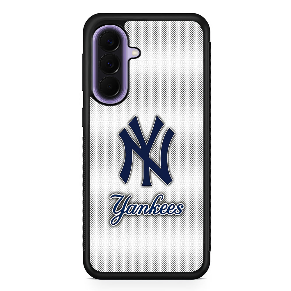 MLB New York Yankees Team Samsung Galaxy A57 Case | Slim Samsung Galaxy A57 Rubber Case