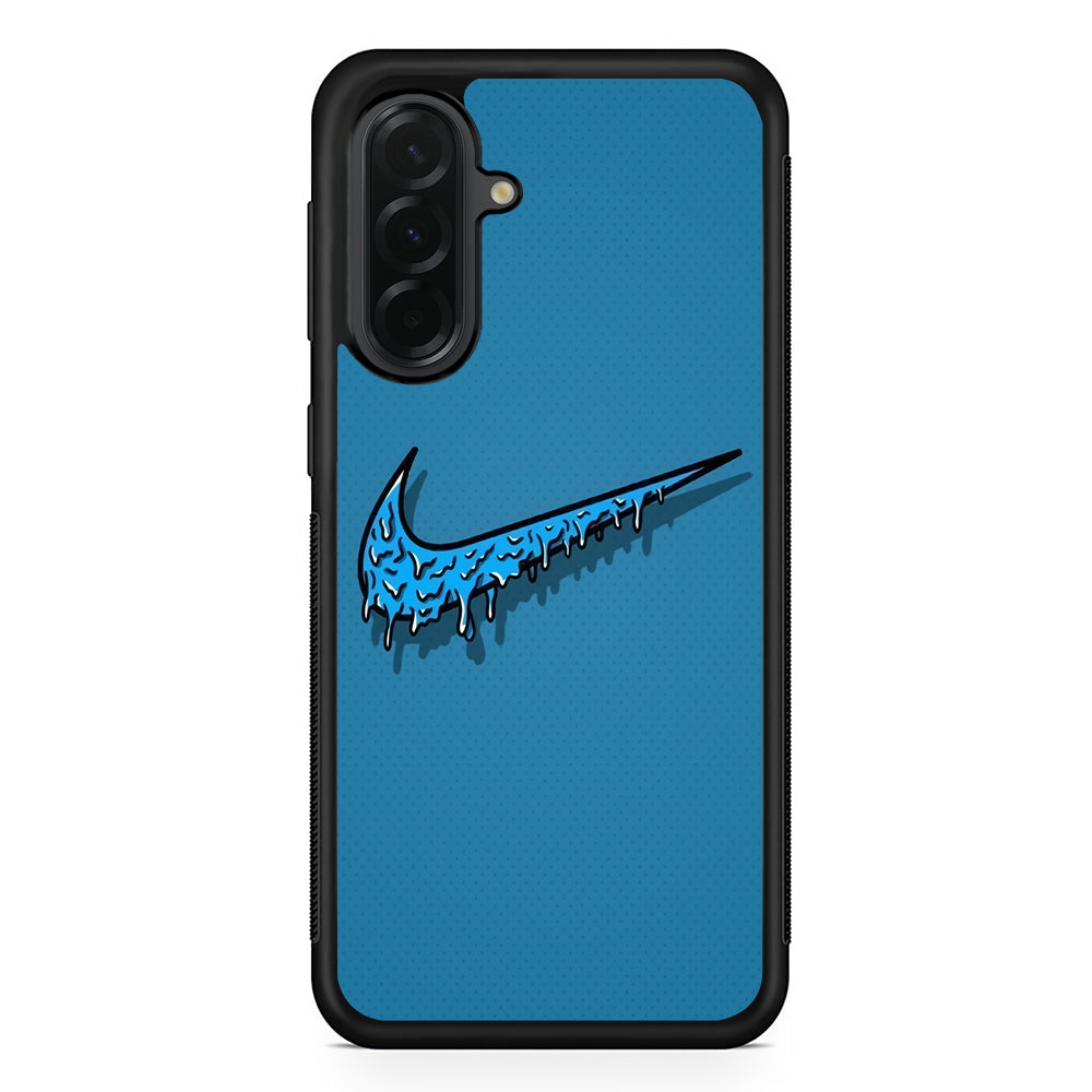 Nike Logo Paint Drop Samsung Galaxy A36 Case | Durable Samsung Galaxy A36 Cover