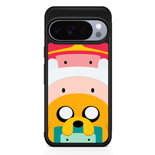 Adventure Time Family Google Pixel 10 Pro Case | Slim Google Pixel 10 Pro Rubber Case