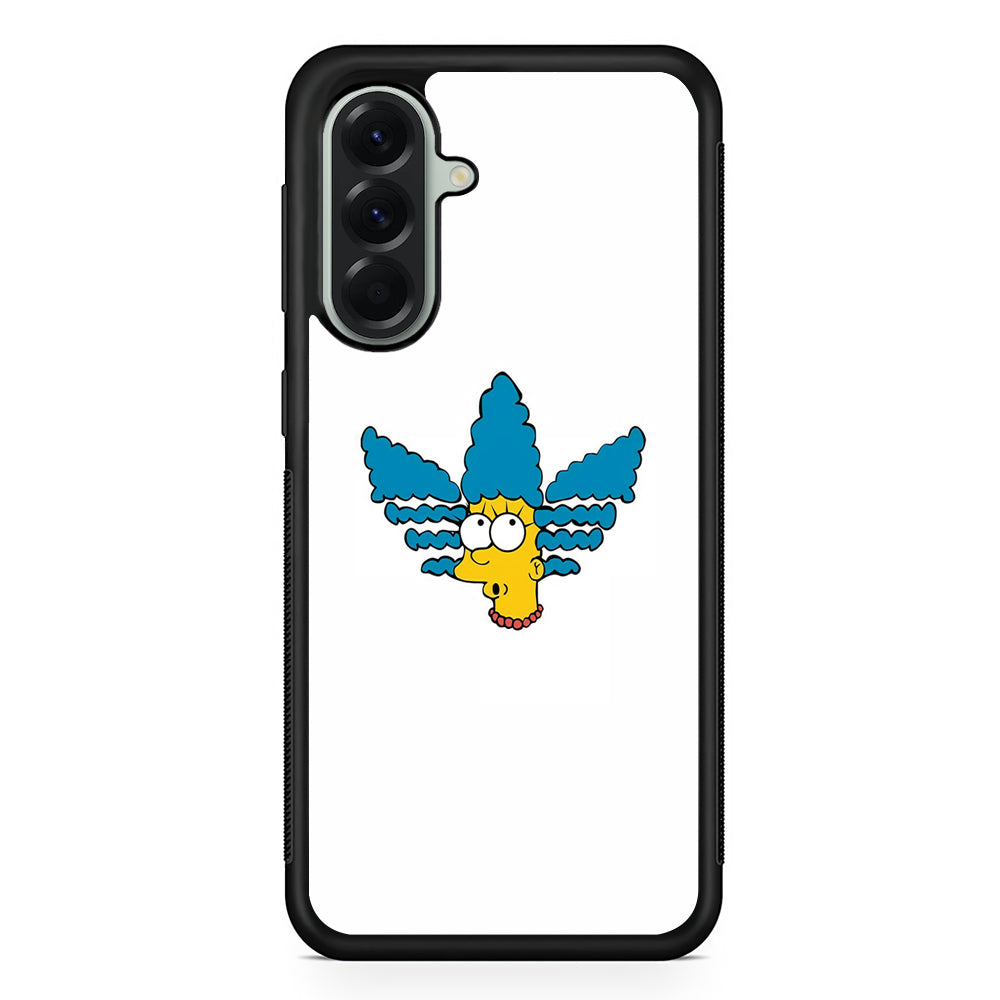 Adidas Marge Simpson Samsung Galaxy A56 Case | Samsung Galaxy A56 Rubber Protective Case