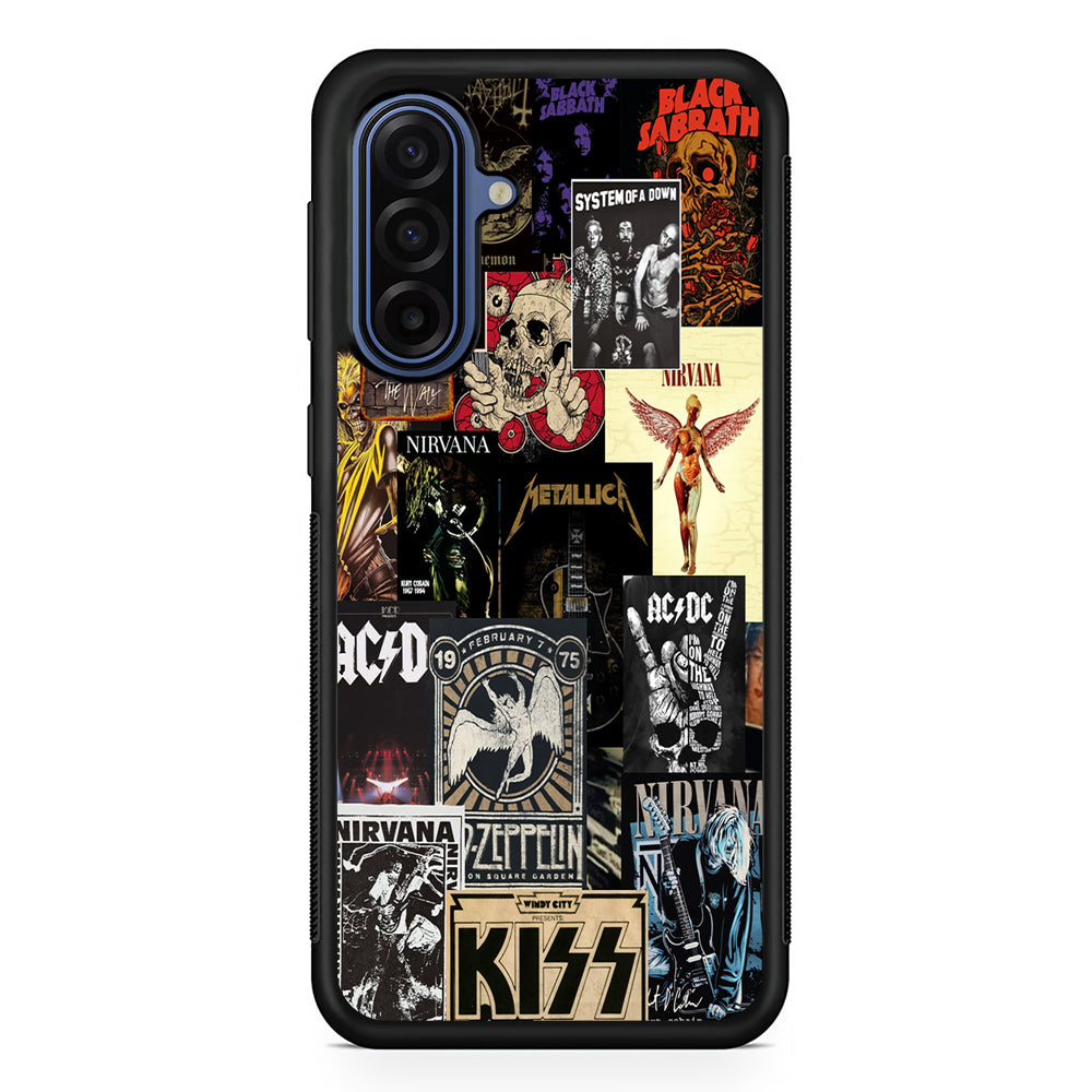 Heavy Metal Rock Music Band Samsung Galaxy A17 Case | Slim Protective Phone Cover