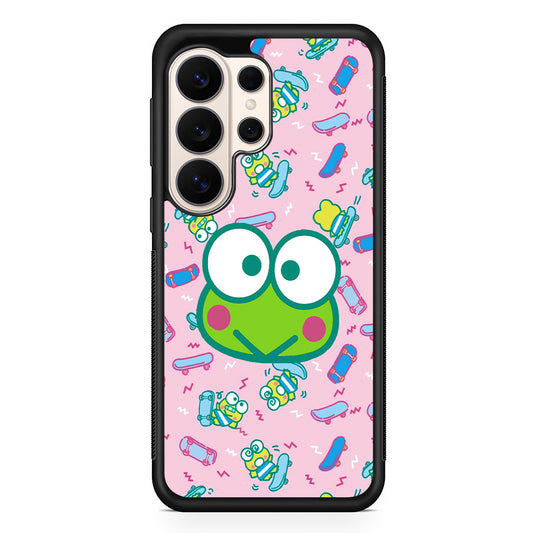 Keroppi Skate Pattern Samsung Galaxy S26 Ultra Case | Slim Protective Case for Samsung Galaxy S26 Ultra