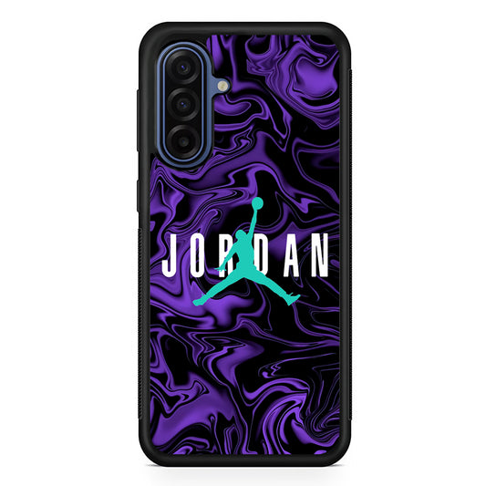 Air Jordan Purple Abstract Samsung Galaxy A17 Case | Durable Samsung Galaxy A17 Cover