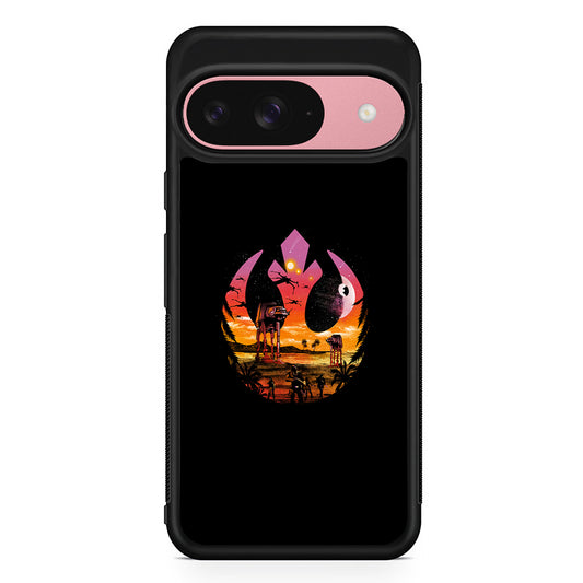 Rebel Alliance Logo Star Wars Google Pixel 9 Case | Google Pixel 9 Protective Rubber Case