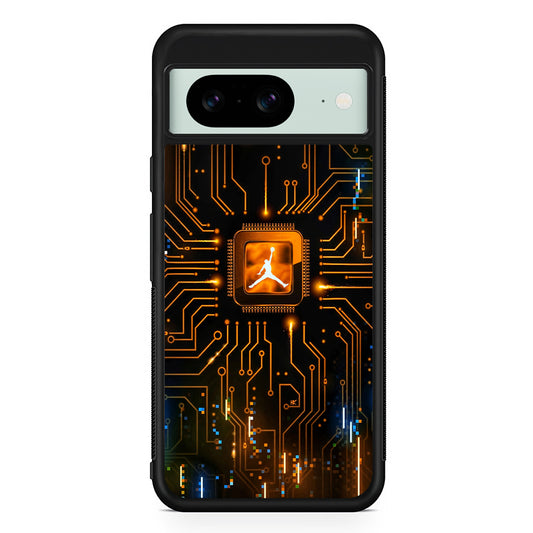 Air Jordan Golden Chip Google Pixel 8 Case | Durable Protective Cover for Google Pixel 8