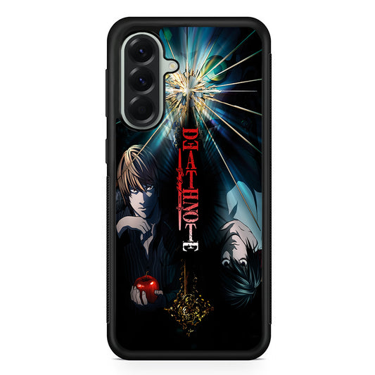 Light Yagami VS L Death Note Samsung Galaxy A56 Case | Samsung Galaxy A56 Protective Rubber Case